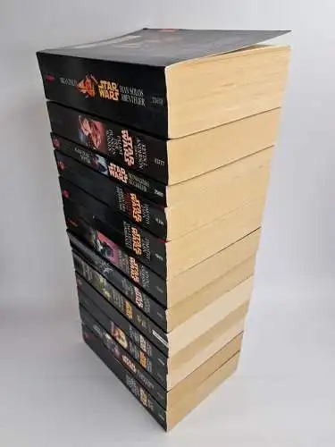 12 Bücher Star Wars, Goldmann, Science fiction, Anakin Skywalker, Darth Vader