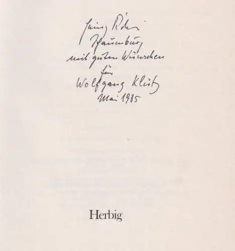 Buch: Die Kraft der Sprache, Ritter-Schaumburg, Heinz, 1985, Herbig, sehr gut