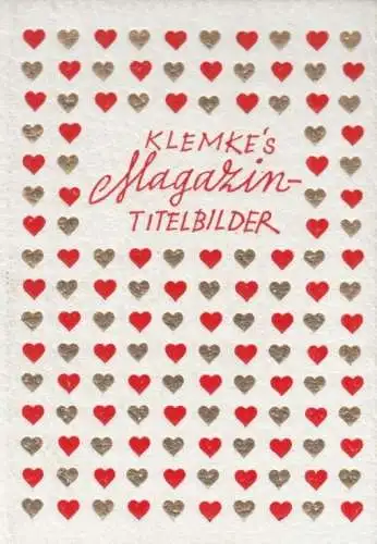 Buch: Magazin-Titelbilder aus drei Jahrzehnten, Klemke, Werner. 1986