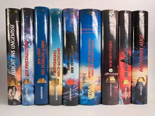 9 Bücher Star Wars, vgs, Science fiction, Anakin Skywalker, Darth Vader