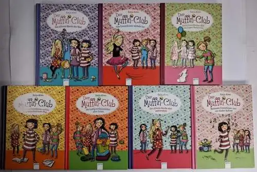 7 Bücher Der Muffin-Club Band 1-6 + 8, Katja Alves, Elli Bruder, Arena Verlag