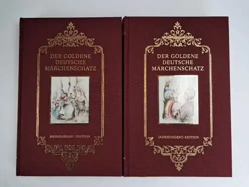 Buch: Der goldene deutsche Märchenschatz, 2 Bände + 2 Hörbuch-CDs, Claus Danner