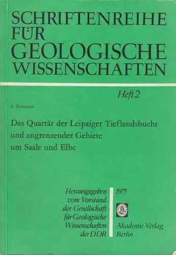 Mappe: Schriftenreihe für geologische Wissenschaften Heft 2, L. Eissmann, 1975