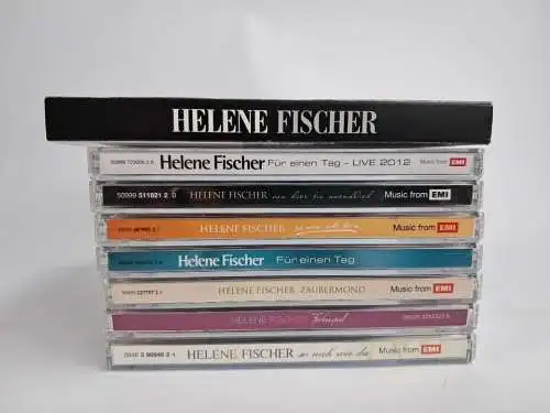 8 CDs Helene Fischer: Von hier bis unendlich, So wie ich bin, Für einen Tag ...