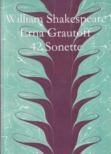 Buch: Forty-two Sonnets / Zweiundvierzig Sonette, William Shakespeare, SIGNAThUR