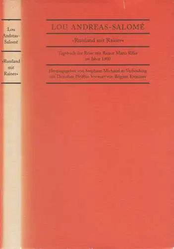Buch: Russland mit Rainer, Tagebuch, Reise mit Rilke, Lou Andreas-Salome, 1999