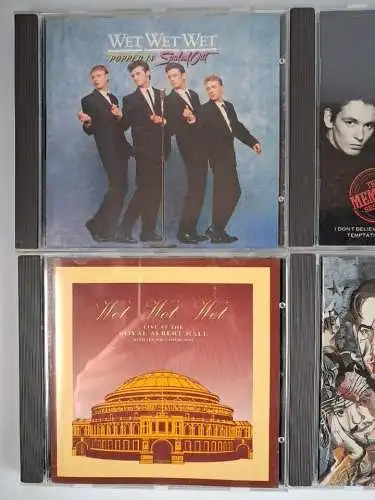 8 CDs Wet Wet Wet: Popped In Souled Out, The Memphis Sessions, Holding Back ...