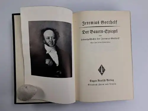 4 Bände Jeremias Gotthelf: Uli der Pächter; Geld und Geist; Käserei ... Rentsch