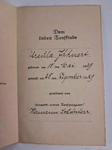 9 Teile: Briefe, Taufbriefe, Vermählung, Jähnert, Scherenschnitt Georg Plischke