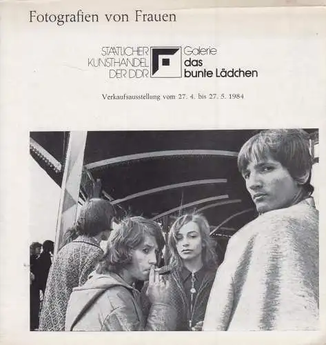 Ausstellungskatalog: Fotografien von Frauen, Verkaufsausstellung 1984