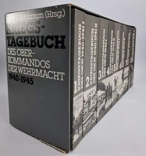 Buch: Kriegstagebuch des Oberkommandos ... Schramm, 1982, Pawlak, 8 Bände