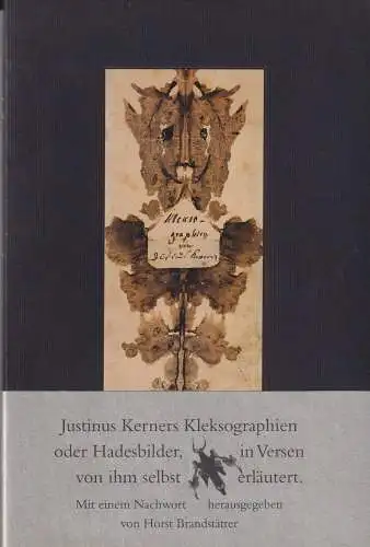 Buch: Kleksographien, Hadesbilder, Kerner, Justinus, 1998, gebraucht, sehr gut