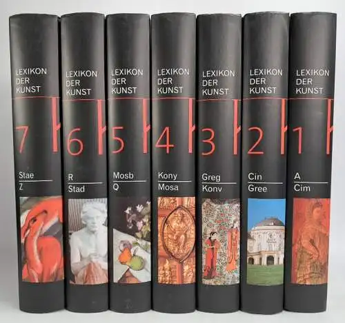 Buch: Lexikon der Kunst, Olbrich, Harald. 7 Bände, 2004, E. A. Seemann Verlag