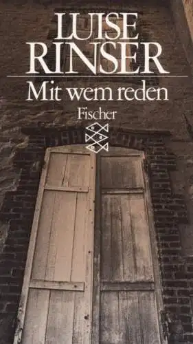 Buch: Mit wem reden, Rinser, Luise. Fischer, 1991, Fischer Taschenbuch Verlag
