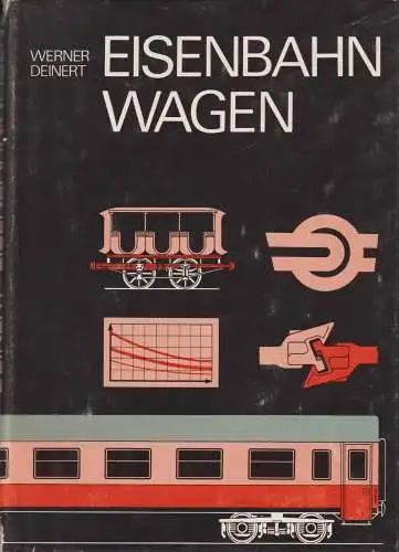 Buch: Eisenbahnwagen, Deinert, Werner. 1981, transpress Verlag für Verkehrswesen
