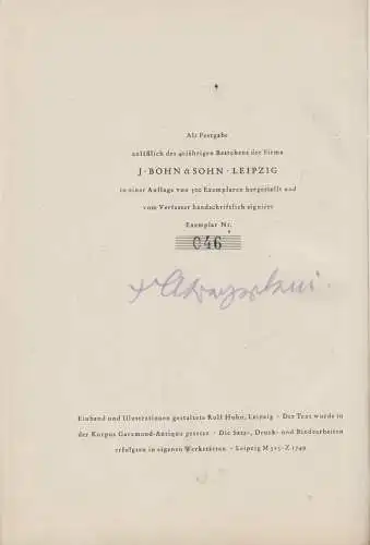 Buch: Das Tabakwunder, Beyerlein, Franz Adam, 1948, J. Bohn & Sohn
