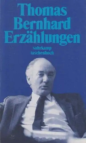 Buch: Erzählungen, Bernhard, Thomas. Suhrkamp taschenbuch, 1993, Suhrkamp Verlag