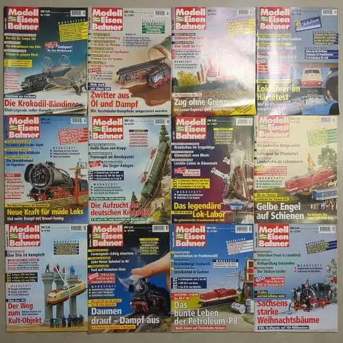 Modelleisenbahner 1997, Heft 1-12, Zeitschrift, Modelleisenbahn, Modellbau