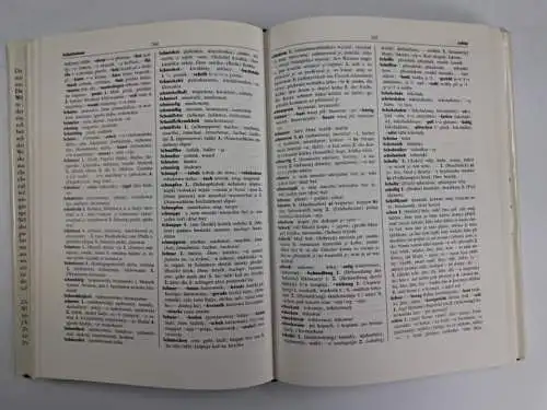 Buch: Deutsch-obersorbisches Wörterbuch 1+2, 1989, R. Jentsch, Domowina, 2 Bände
