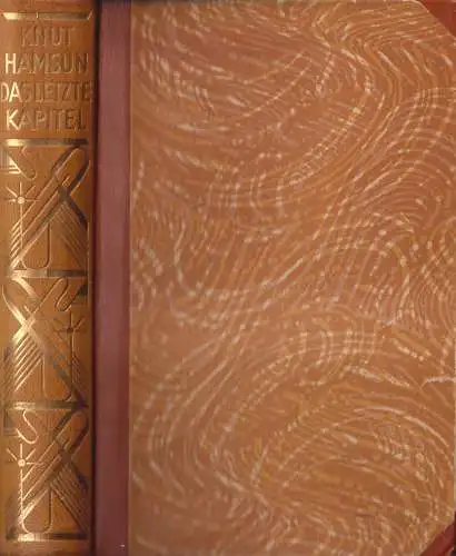 Buch: Das letzte Kapitel, Roman, Hamsun, Knut. 1924, Wegweiser / Bücherfreunde