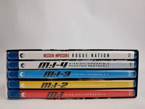 Blu-ray-Box: Mission Impossible - Die 5-Movie-Collection Blu-ray, Tom Cruise