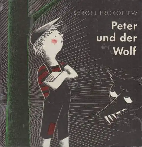 Buch: Peter und der Wolf, Sergej Prokofjew, 1985, Alfred Holz Verlag