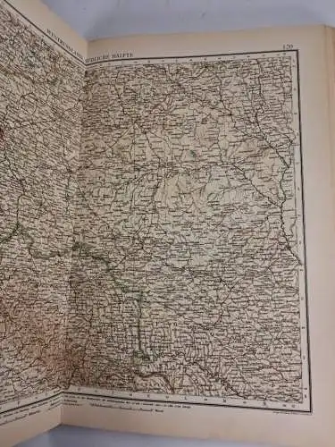 Buch: Andrees Allgemeiner Handatlas, A. Scobel (Hrsg.) 1904, Velhagen & Klasing