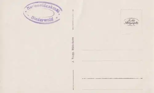 AK Rüdesheim a. Rh.. ca. 1933, Postkarte. Serien Nr, ca. 1933, Verlag J. Trapp