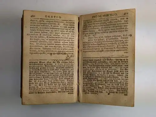 Buch: XIV. Orationes Selectae oder Vierzehen Auserlesene Reden, Cicero, 1744