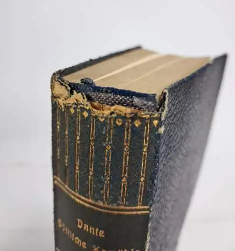 Buch: Dante Alighieris Göttliche Komödie, Streckfuß, Reclam, Lederausgabe