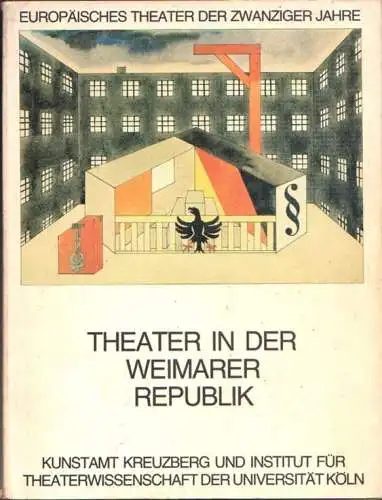 Buch: Theater in der Weimarer Republik, Ben, Michael / Berg, Jan u.a. 1977
