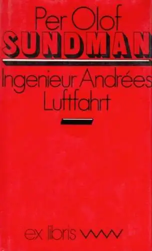 Buch: Ingenieur Andrées Luftfahrt, Sundman, Per Olof. Ex libris, 1980