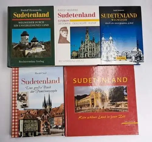 5 Bücher Sudetenland: Lexikon, Wegweiser, Familienrezepte ...