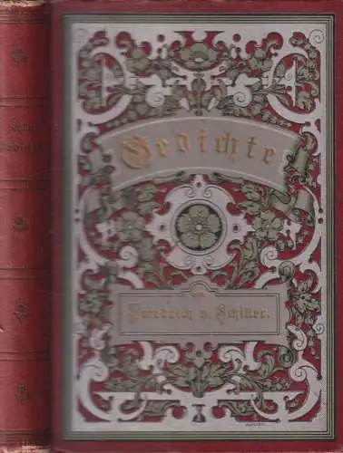 Buch: Gedichte, Friedrich Schiller, Otto Hendel Verlag, gebraucht, gut, Fraktur