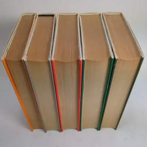 5 Bücher Werner Steinberg - Ausgewählte Werke, Mitteldeutscher Verlag, 5 Bände