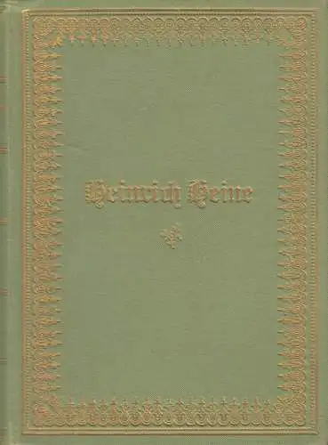Buch: Heinrich Heine - Auswahl aus sämmtlichen Gedichten, C. Eckart, 1893, Wilde