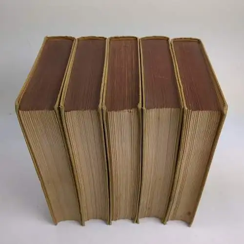 Buch: Gottfried Keller - Gesammelte Werke, 5 Bände, 1923, Benjamin Harz Verlag