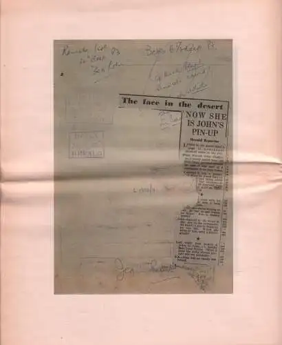 The Face in the Desert, Portraits and stories from the Daily Herald Archive