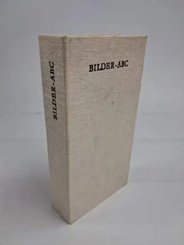Buch: Bilder-ABC. Das kleinste Buch der Welt. Größe 3,0 x 2,5 mm, Pruggmayer