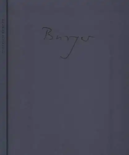 Ausstellungskatalog: Dietrich Burger, 2000, Lindenau-Museum Altenburg