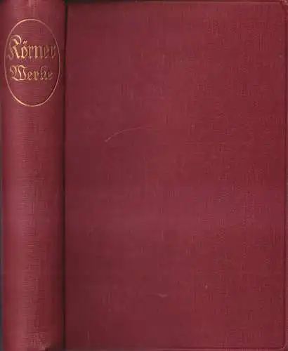 Buch: Theodor Körners sämtliche Werke, 1921, Reclam, gebraucht, gut