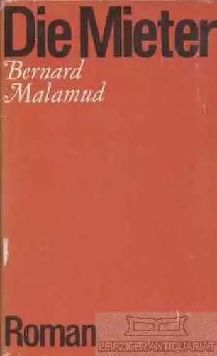 Buch: Die Mieter, Malamud, Bernard. 1979, Verlag Volk und Welt, Roman