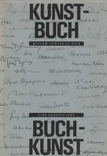 Ausstellungskatalog: Kunstbuch - Buchkunst, 1991, gebraucht, sehr gut