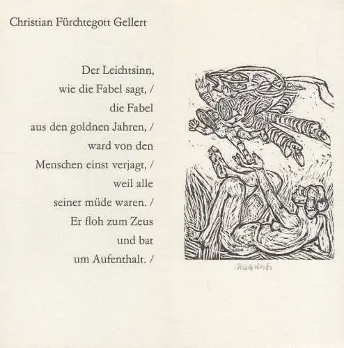 Buch: Wer kann die Wahrheit nackend sehn?, Gellert, Chr. F. / Krylow, I. u.a