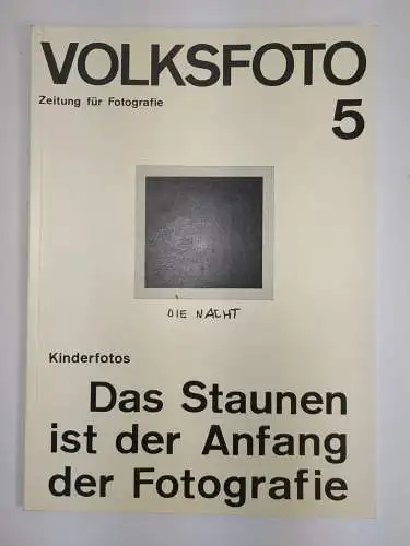 6 Hefte Volksfoto 1-6, Zeitung für Fotografie, Dieter Hacker u.a., gebraucht gut