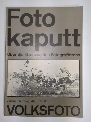 6 Hefte Volksfoto 1-6, Zeitung für Fotografie, Dieter Hacker u.a., gebraucht gut