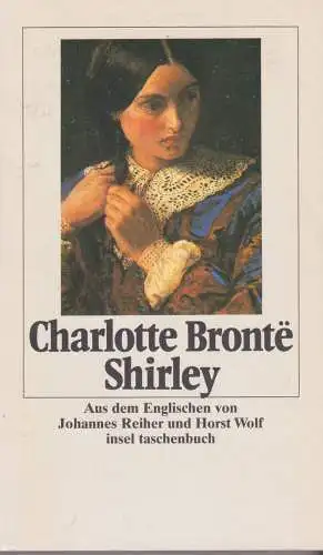 Buch: Shirley, Bronte, Charlotte, 1994, Insel Verlag, gebraucht, sehr gut