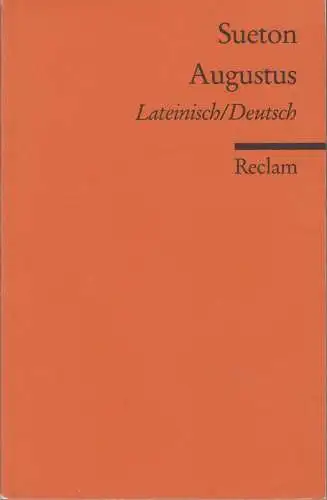 Buch: Augustus, Sueton, 2002, Reclam, Universal-Bibliothek, sehr gut