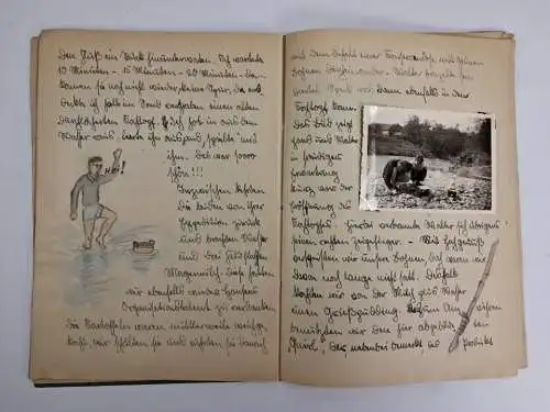Heft: Unsere Saalefahrt Pfingsten 1942, Hans-Walter-Werner, privater Bericht