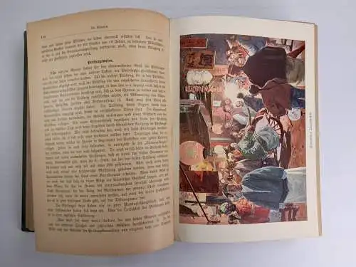 Buch: China Land und Leute, Illustrierte Geschichte, Emil Wilhelmy, 1904, Herlet